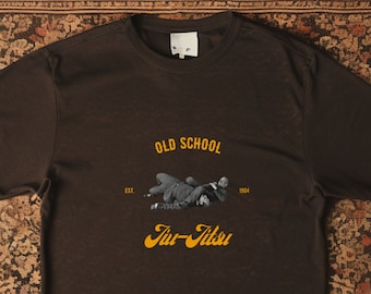 BJJ T-shirt, MMA t-shirt, Brazilian Jiu Jitsu apparel, fighting gear, BJJ shirt, Martial Artist gift,  Old School, Grappling shir, dad gift