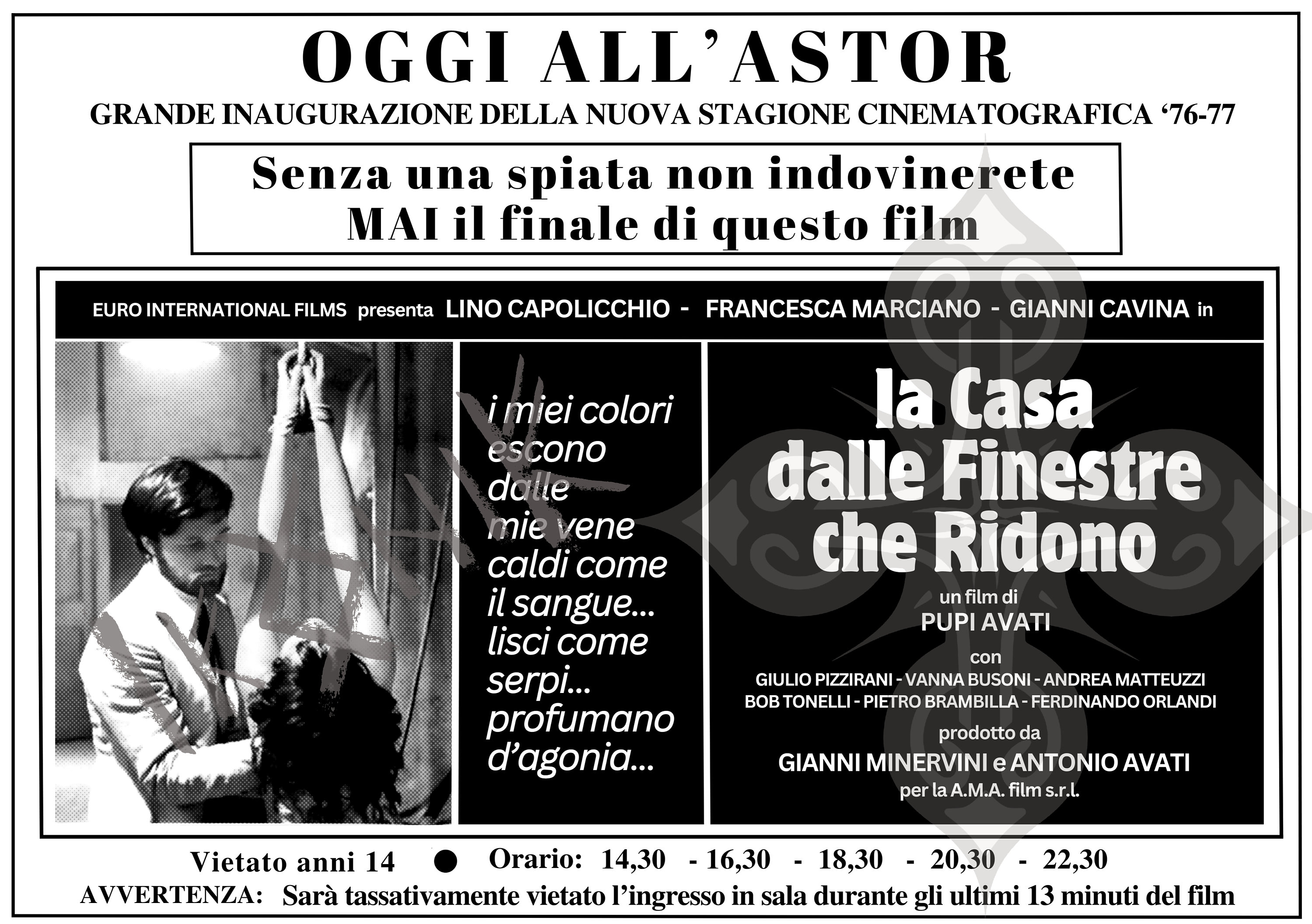 Tazza La Casa Dalle Finestre Che Ridono, House With Laughing Windows Mug,  Flani, Anni 70, Tazza Film Cult, Fan Dellorrore, Regalo Cinefilo - Etsy