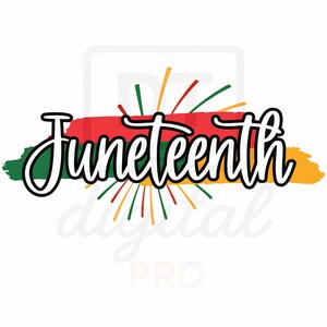 Juneteenth PNG JPG Digital Download | Black History Shirt Design | Red Green Gold DTF Sublimation File for T-Shirts