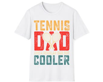 Cool Tennis T-Shirt with Modern Stylish Graphic | Premium Cotton Sports Tee | Perfect Gift for Fans & Players