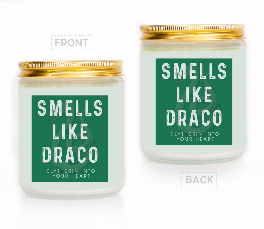 Smells Like Draco Candle, Draco Malfoy Candle, Wizard Candle, Funny