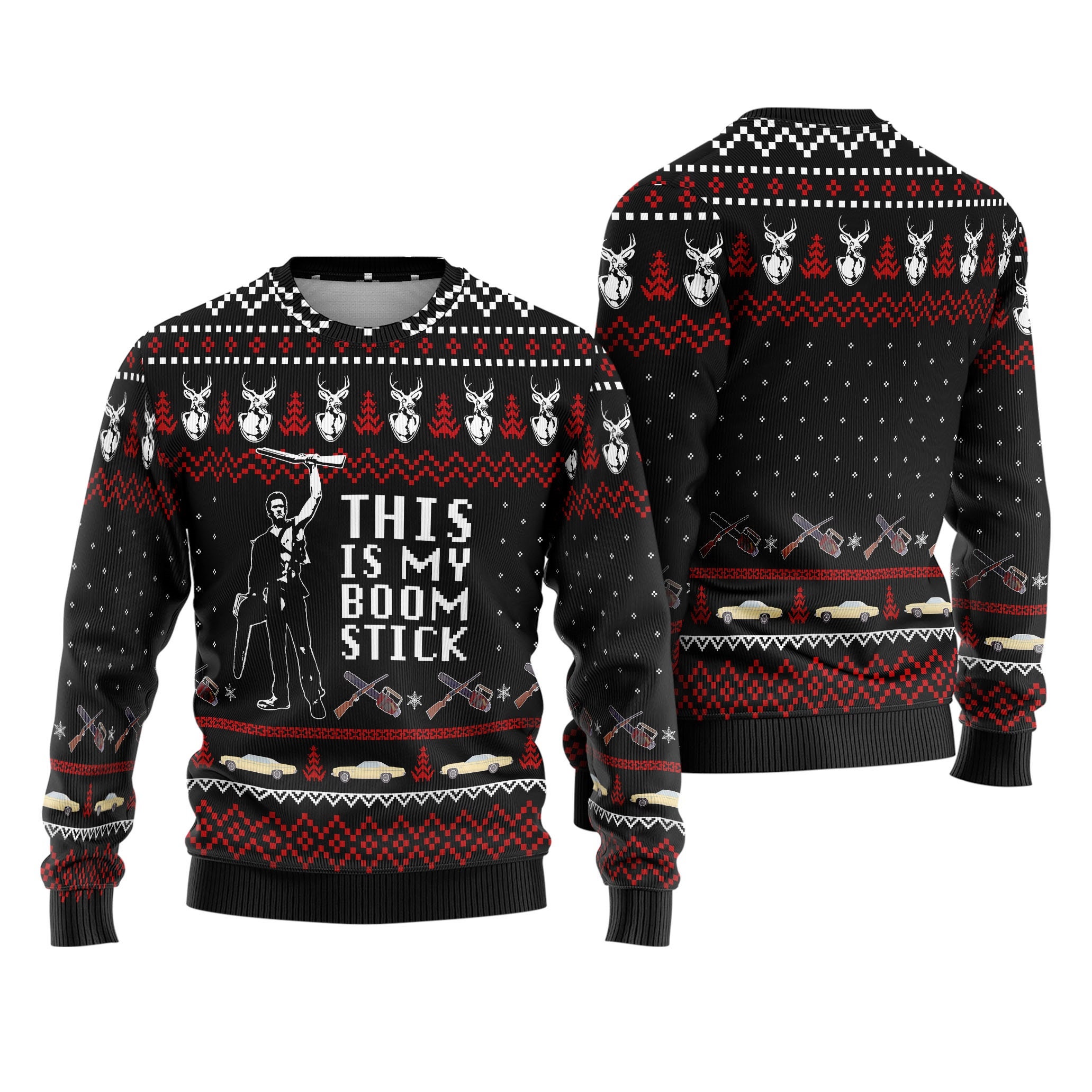 Evil dead deals ugly christmas sweater