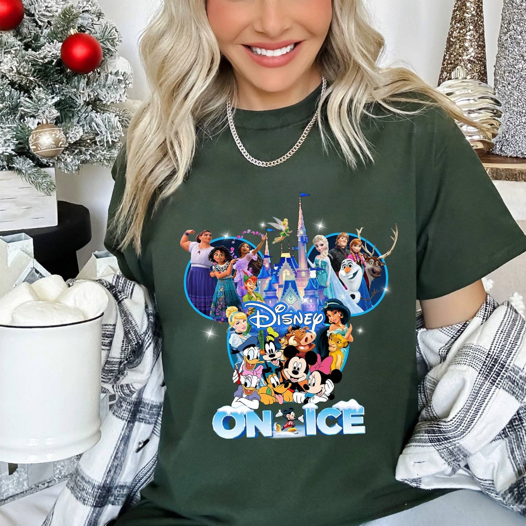 Disneyland on Ice 2023 Shirt Epcot Shirt Princess on Ice Wdw Mickey on