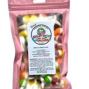 Freeze Dried Sour Rainbow Bites