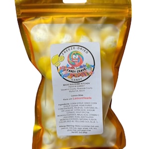 Freeze Dried Lemon Bites
