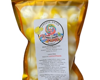 Freeze Dried Lemon Bites