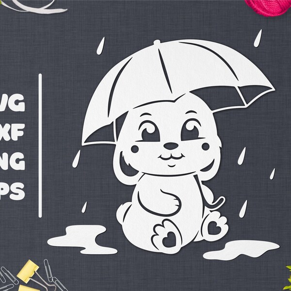 Rabbit Papercut - Etsy