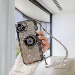 Luxury camera style shining phone case,Phone Case for iPhone 15 14 13 12 11,iPhone 15promax,iPhone 15pro 13pro 13promax,iPhone 15