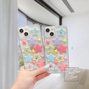 Amazing stars style semi transparent phone case,Phone Case for iPhone 15 14 13 12 11,iPhone 15promax,iPhone 15pro 13pro 13promax,iPhone 15