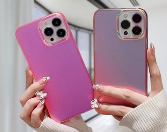 Coque de portable inspirée de couleur unie pour iPhone 15 14 13, iPhone 15promax, iPhone 15pro 13pro 13promax, iPhone 15, cadeau de fête !