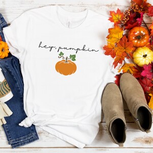 Thanksgiving Shirt, Thankful Vibes Pumpkin Shirt, Colorful Pumpkin Shirt, Fall Season Gift,  Cute Fall Shirt,  Hey pumpkin Tee