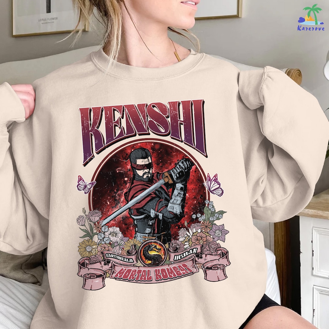 Mortal Kombat 1 Kenshi Boho Shirt Fighting Games Vintage Y2K Etsy Il 2awn 