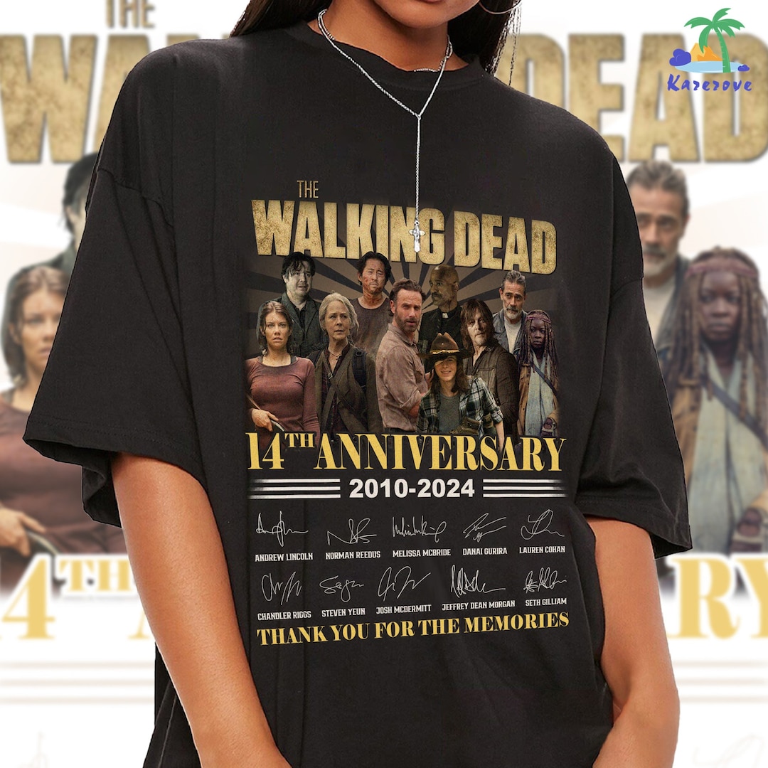The Walking Dead Vintage Movie Shirt Daryl Dixon Rick Grimes Negan Shirt Walking Dead Movie