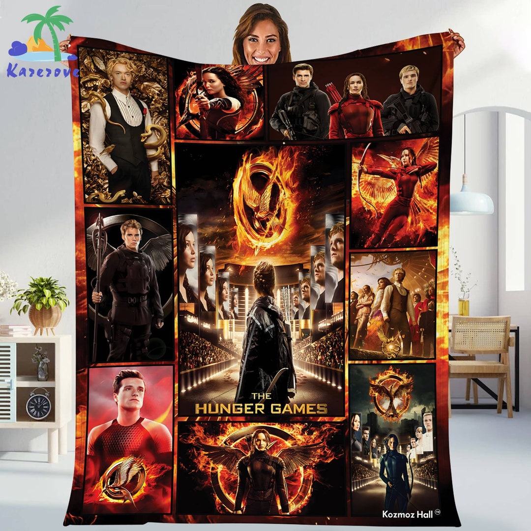 Young Snow Hunger Games Blanket Tom Blyth Blanket Peeta Etsy