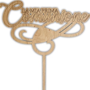 Cake Topper in legno, PERSONALIZABILI IN LEGNO