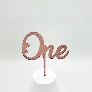 Cake Topper in  PLEXIGLASS, Personalizzabile