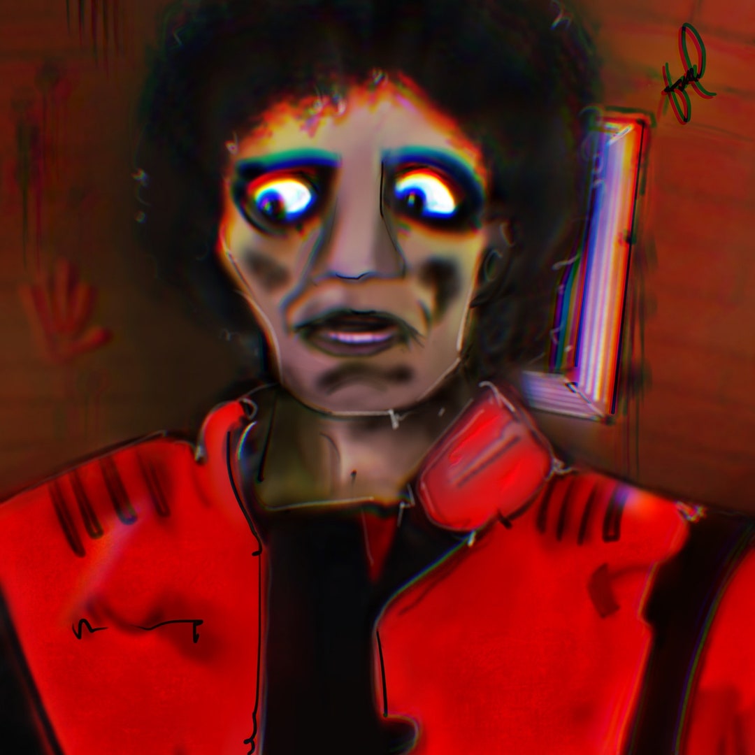 Michael Jackson Thriller Digital Print - Etsy