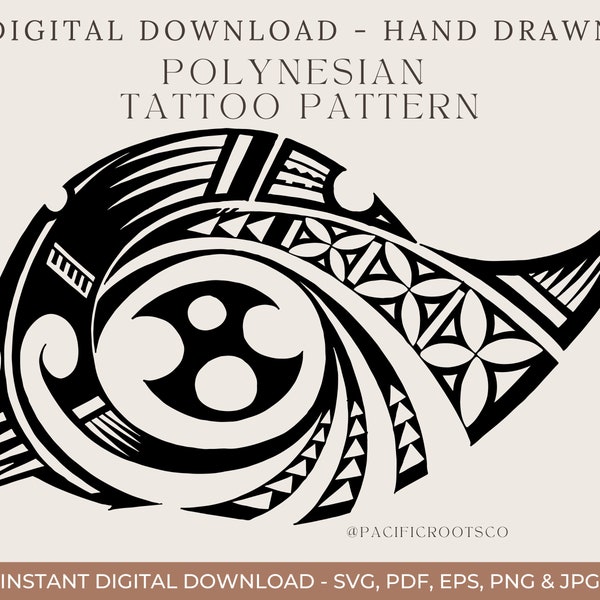 Polynesian Tattoo Etsy