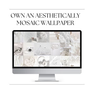 White Desktop Aesthetic Wallpaper