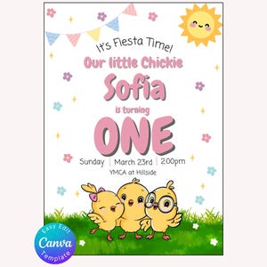 Canticos Digital Invitation | Kids Birthday Party Invite | Instant Download