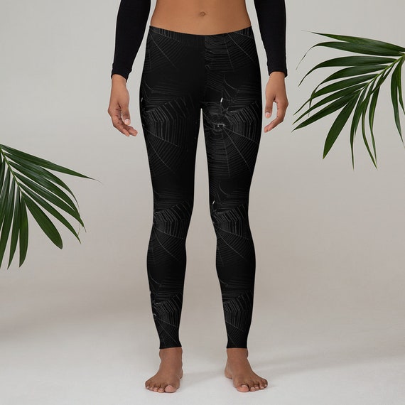 Halloween spider web leggings, These leggings are designed for comfort, elasticity and softness. Can be worn as stand-alone garments