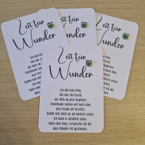 Karte Zeit für Wunder 5er /10er Set  Geburtstag Danke Silvester Ostern Weihnachten Glücksbringer