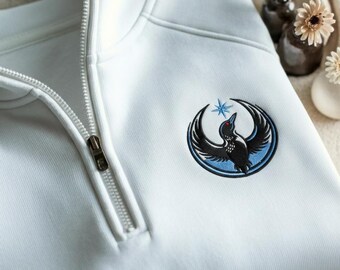 Sweat-shirt brodé Minnesota Quarter Zip, chemise Alliance Political, broderie MN Loon Protest, Resistance Rebel