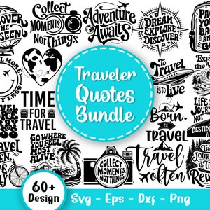 Reizen citaten Svg bundel, grappige reizen Svg, reizen Svg, reizen Clipart, vakantie Svg, vliegtuig Svg, vakantiereis, Svg-bestanden voor Cricut