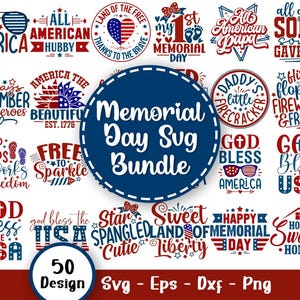 Pacote de SVG do Dia da Memória, SVG do Dia da Independência, SVG do 4 de Julho, SVG da América, SVG da Bandeira dos EUA, Deus abençoe a América, Liberdade, Arquivos SVG para Cricut