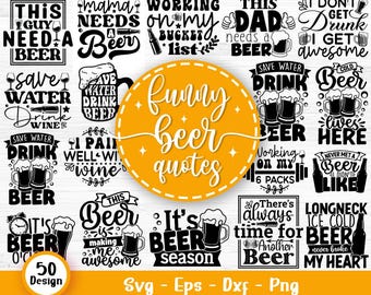 Funny Beer Svg Bundle, Drinking Svg, Alcohol Svg, Alcohol Quotes Svg, Coaster Svg, Vodka Svg, Wine Svg, Whiskey Svg, Svg Files For Cricut