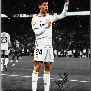 Arda Güler poster,Arda Guler Poster, Soccer poster, Arda Guler Wall Art Turkish Diamond, Man Cave Gift, SportsArt, Turkish player, kids gift