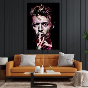 David Bowie Vintage Poster: Pop Art Music Print (70x100cm A3 Size)