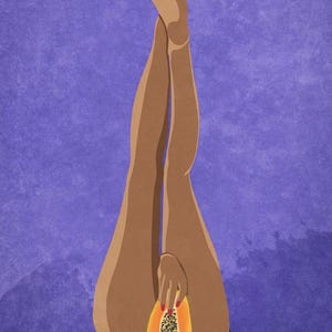 My Papaya Art Poster by Raissa Oltmanns