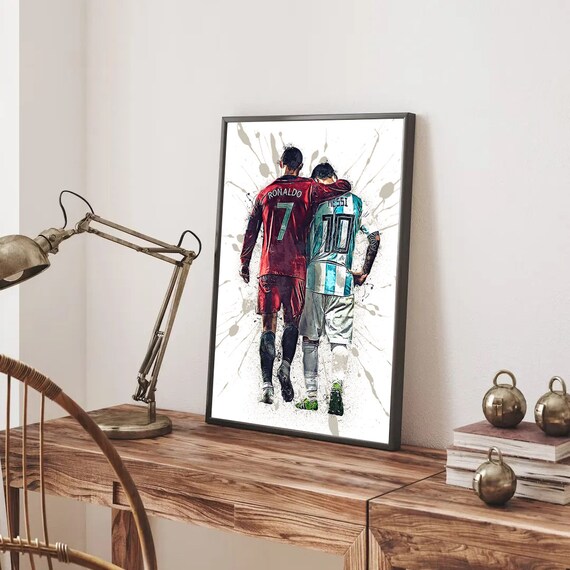 クリスティアーノ・ロナウド・リオネル・メッシ Cr7 ポスター