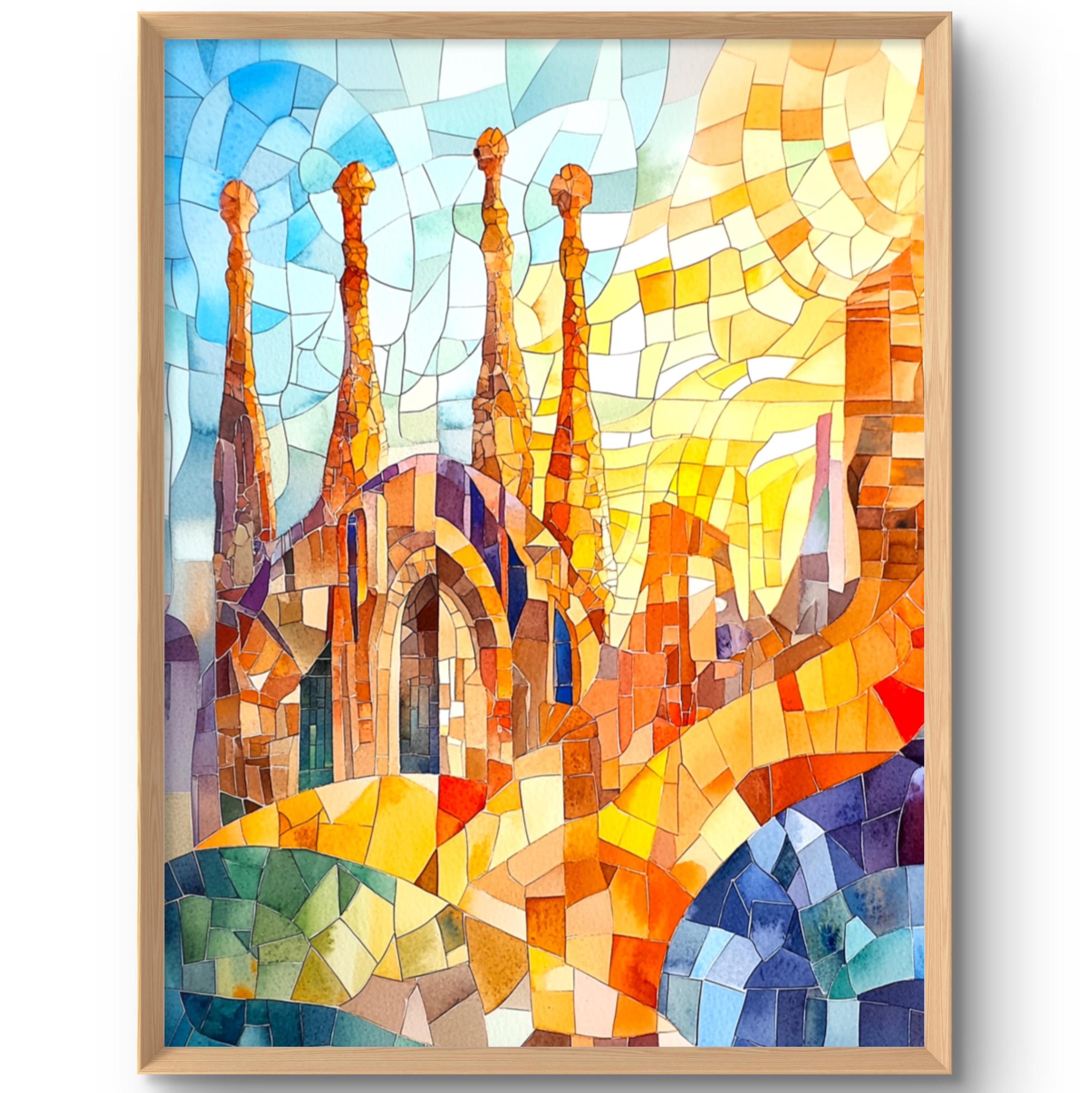Sagrada familia art - Etsy 日本
