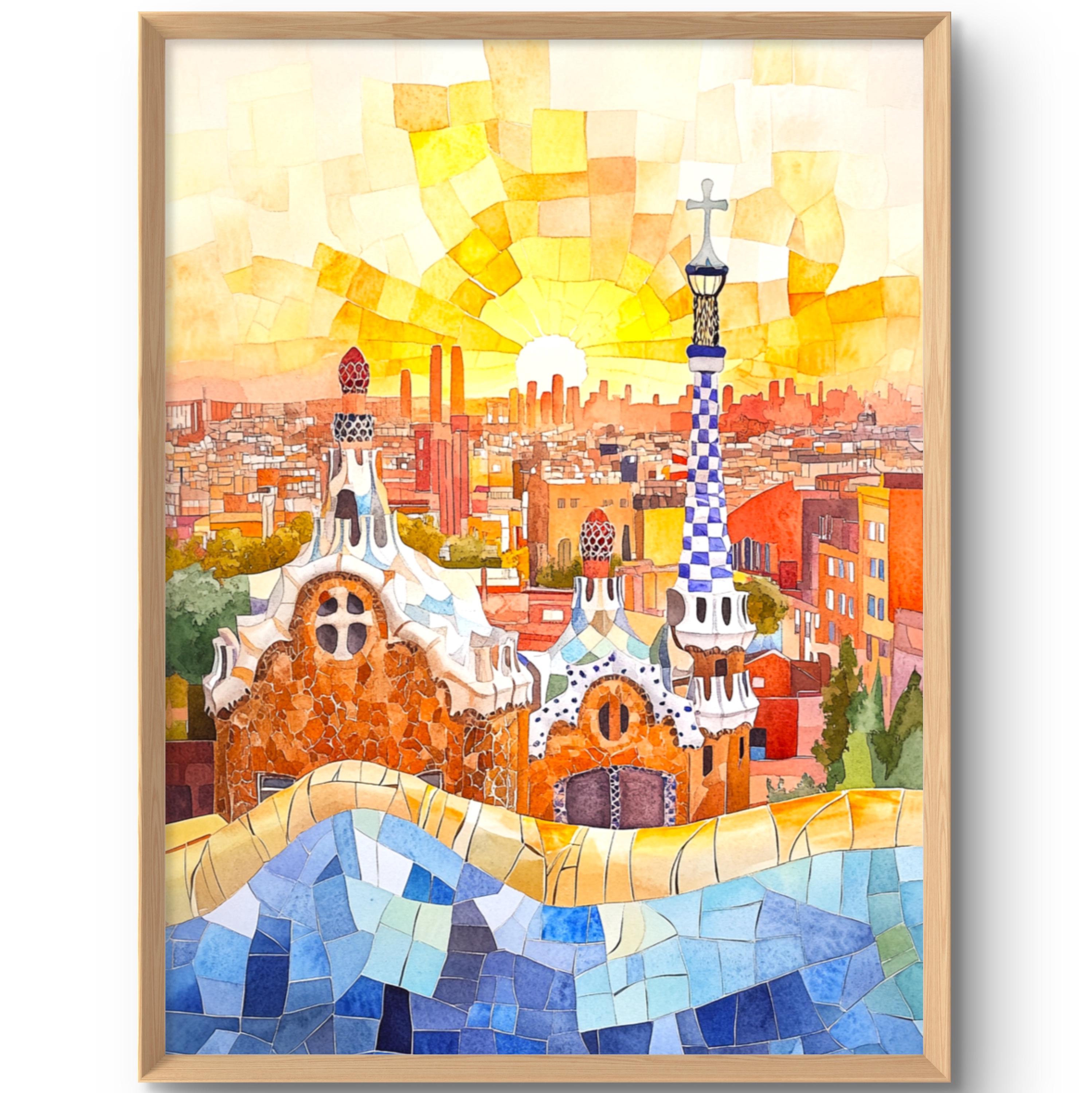 Gaudi poster - Etsy 日本