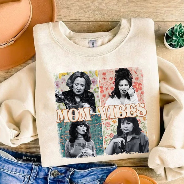 90’s Mom Vibes Vintage Funny Mom Tee, Retro Funny Mom Shirt, Mom Life Shirt, Trendy Funny Graphic Tee, Mother's Day Gift, Cool Mom Gifts