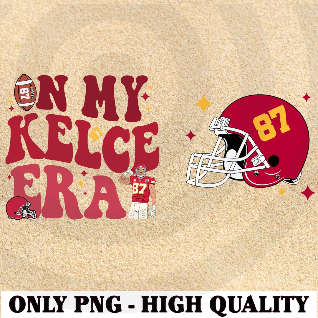 In My Kelce Era Png Travis Kelce Helmet Png Travis Kelce Etsy