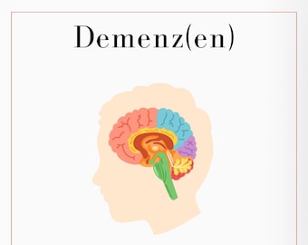 Hojas de aprendizaje sobre la demencia: hojas de aprendizaje y notas para profesiones de enfermería y atención. Descarga en PDF de 20 páginas.
