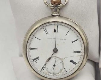 Antique 1881 Elgin 18s Pocket Watch  Key Wind/Set Working