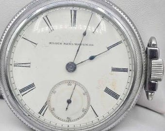 Antique 1885 Elgin 18s Pocket Watch  Grade 81 G.M. Wheeler  Repair/Restoration