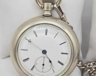 Antique 1882 Illinois Watch Co. Pocketwatch -Fully Functioning