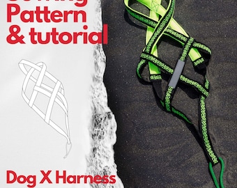 Dog Harness Sewing Pattern: DIY Bikejoring Sledding Harness (PDF)