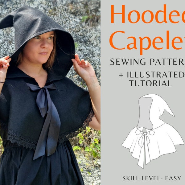 Hooded Cape Pattern - Etsy