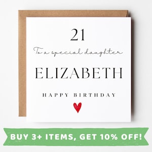 Birthday Card For Daughter 21 Daughter 21st Birthday Card Daughter 21st Birthday Gift Daughter 21st Birthday Bag Daughter 21st Birthday MUG
