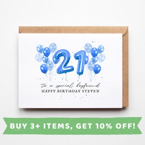 Boyfriend 21st Birthday Card Boyfriend 21st Birthday Cards Boyfriend 21st Birthday Gift Boyfriend 21st Birthday Gifts Boyfriend 21 Birthday