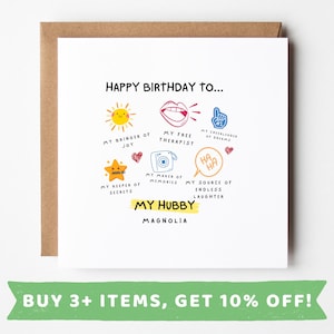 Husband Birthday Card Husband Birthday Cards Husband Birthday Gift Husband Birthday Present Husband Birthday Presents Husband Birthday Print