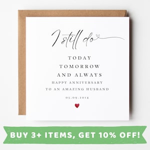 Husband Anniversary Card Husband Anniversary Cards Husband Anniversary Gift Husband Anniversary Gifts Husband Anniversary Print Husband Gift