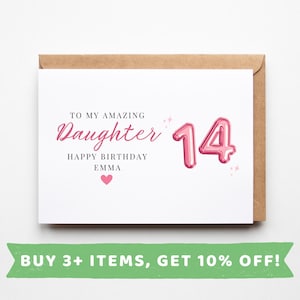 Daughter 14th Birthday Card Daughter 14th Birthday Cards Daughter 14th Birthday Gift Daughter 14th Birthday Gifts Daughter 14 Birthday Mug