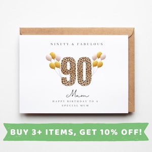 Mum 90th Birthday Card Mum 90th Birthday Cards Mum 90th Birthday Gift Mum 90th Birthday Gifts Mum 90th Birthday Keepsake Mum 90 Birthday Mug